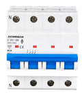 Întreruptor automat modular (MCB) AMPARO 6kA, C 20A, 3P+N