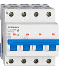 Întreruptor automat modular (MCB) AMPARO 6kA, C 20A, 3P+N