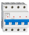 Întreruptor automat modular (MCB) AMPARO 6kA, C 25A, 3P+N