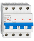 Întreruptor automat modular (MCB) AMPARO 6kA, C 63A, 3P+N