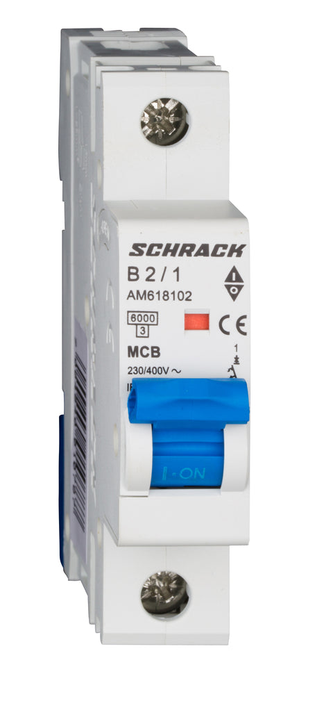 Întreruptor automat modular (MCB) AMPARO 6kA, B 2A, 1-pol