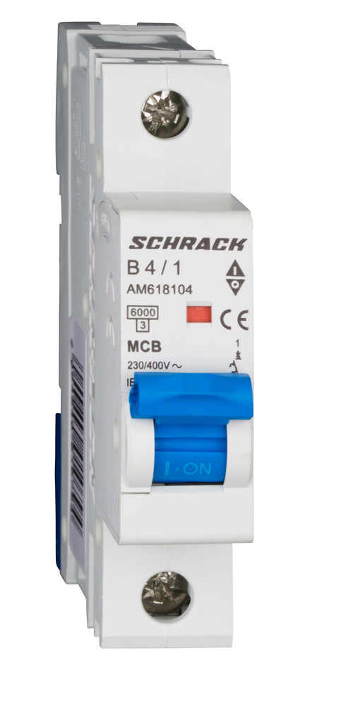Întreruptor automat modular (MCB) AMPARO 6kA, B 4A, 1-pol