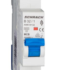Întreruptor automat modular (MCB) AMPARO 6kA, B 32A, 1-pol