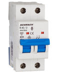 Întreruptor automat modular (MCB) AMPARO 6kA, B 40A, 2-poli