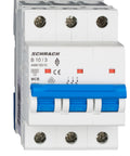 Întreruptor automat modular (MCB) AMPARO 6kA, B 10A, 3-poli