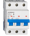 Întreruptor automat modular (MCB) AMPARO 6kA, B 20A, 3-poli