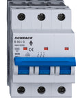 Întreruptor automat modular (MCB) AMPARO 6kA, B 50A, 3-poli