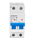 Întreruptor automat modular (MCB) AMPARO 6kA, B 25A, 1P+N