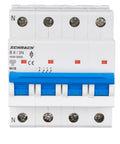 Întreruptor automat modular (MCB) AMPARO 6kA, B 6A, 3P+N