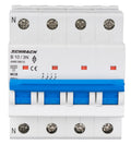 Întreruptor automat modular (MCB) AMPARO 6kA, B 10A, 3P+N