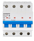 Întreruptor automat modular (MCB) AMPARO 6kA, B 32A, 3P+N