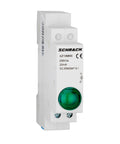 Lampă modulară simplă cu LED, AMPARO, verde, 230V-AC