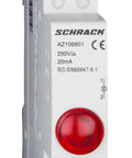 Lampă modulară simplă cu LED, AMPARO, roşu, 230V-AC