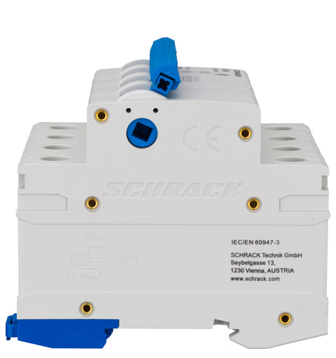 Comutator principal modular 100A, 4-poli