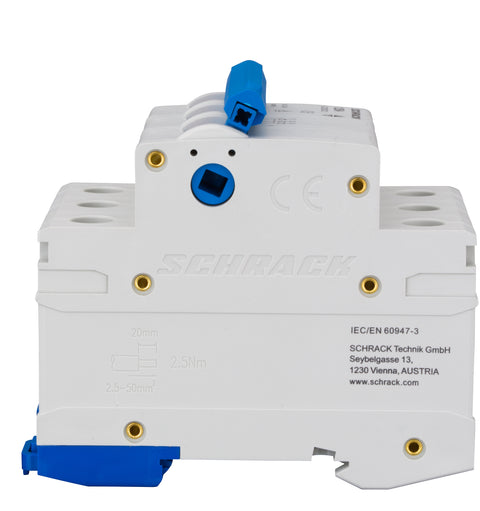 Comutator principal modular 125A, 3-poli