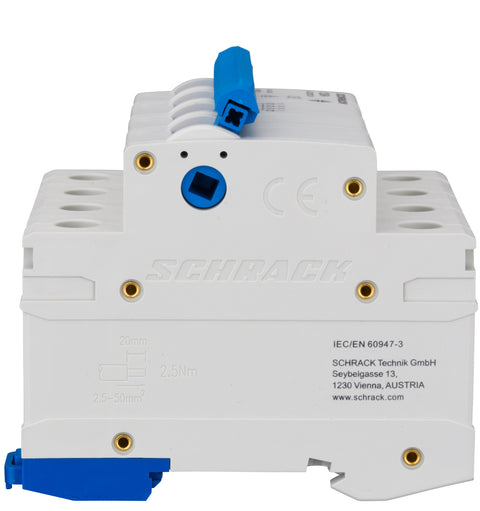 Comutator principal modular 125A, 4-poli
