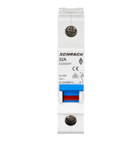 Comutator principal modular 32A, 1-pol