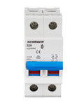 Comutator principal modular 32A, 2-poli