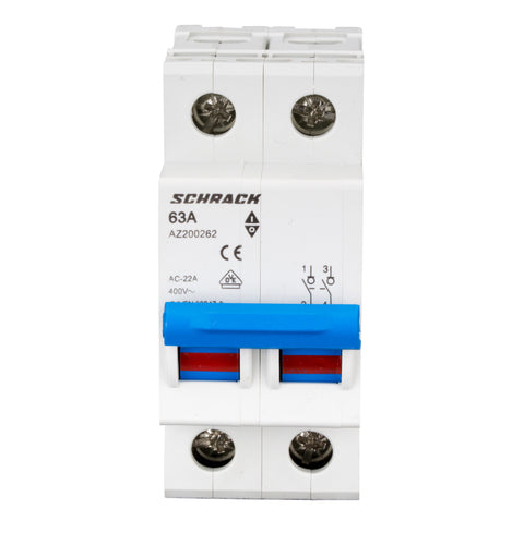 Comutator principal modular 63A, 2-poli