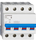 Comutator principal modular 63A, 4-poli