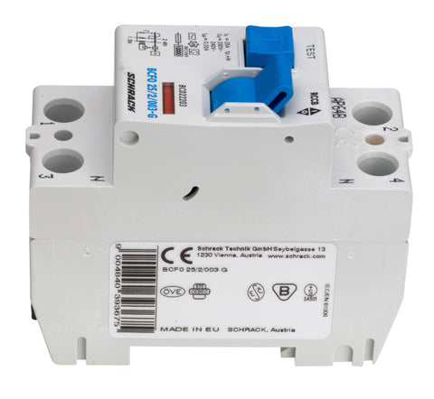 Întreruptor diferential 25A 2poli 30mA