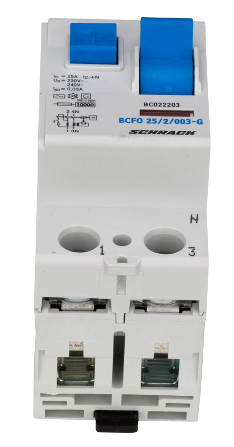 Întreruptor diferential 25A 2poli 30mA