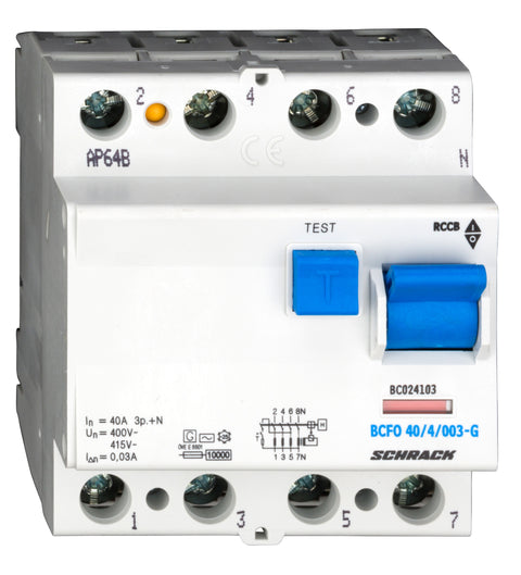 Întreruptor diferential 40A 4poli 30mA