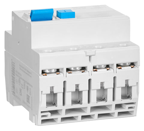 Residual current circuit breaker 63A, 4-p, 30mA, type A,G,V