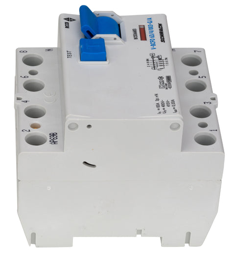Residual current circuit breaker 63A, 4-p, 30mA, type A,G,V