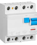 Residual current circuit breaker 63A, 4-p, 30mA, type A,G,V