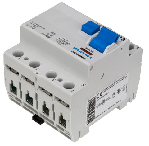 Întreruptor diferential 40A 4poli 30mA, Tip A