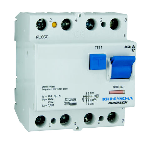 Întreruptor diferential 40A 4poli 30mA