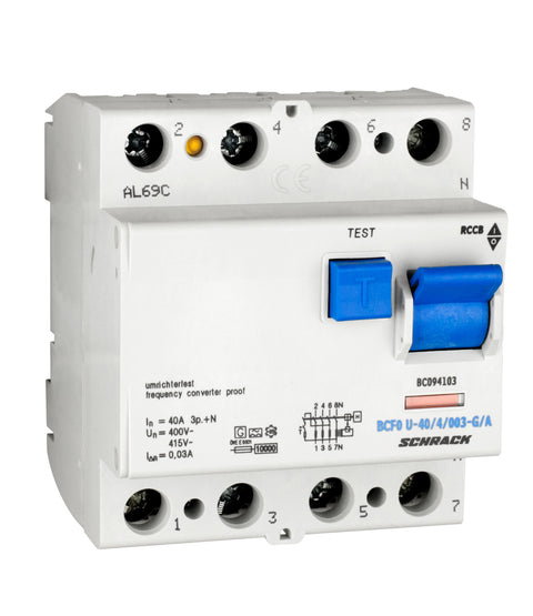 Întreruptor diferential 40A 4poli 30mA