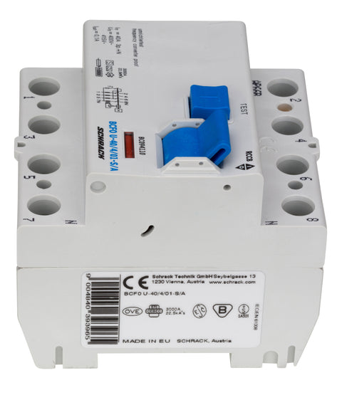 Întreruptor diferential 40A 4poli 100mA