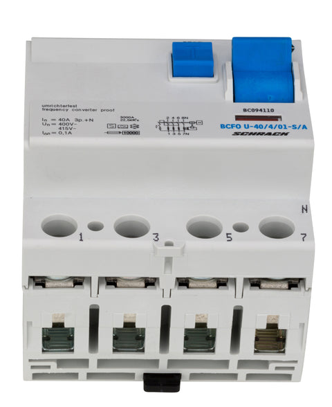 Întreruptor diferential 40A 4poli 100mA