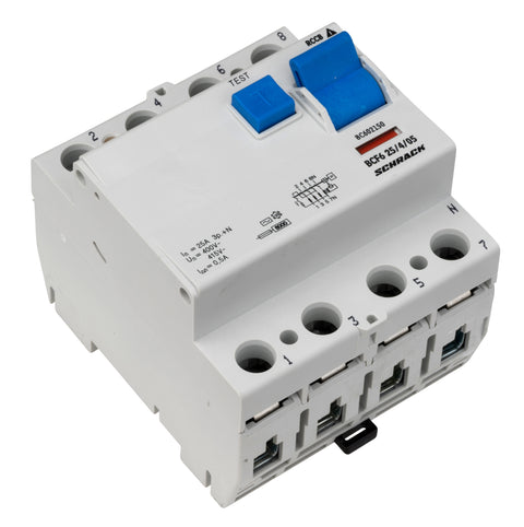 Intreruptor diferential 25A 4poli 500mA