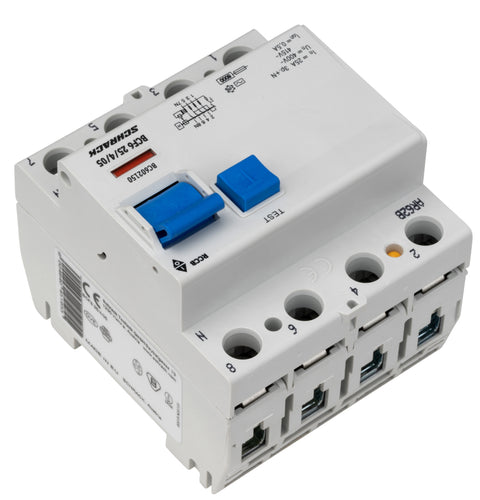 Intreruptor diferential 25A 4poli 500mA