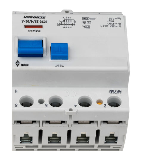 Intreruptor diferential 25A 4poli 300mA