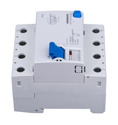 Întreruptor diferential 125A, 4-poli, 100mA, tip AC