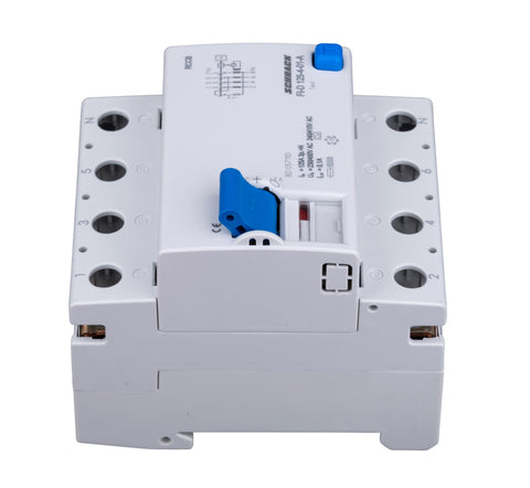 Întreruptor diferential 125A, 4-poli, 100mA, tip A (puls)