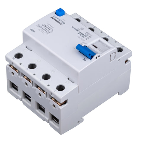 Întreruptor diferential 125A, 4-poli, 100mA, tip A (puls)