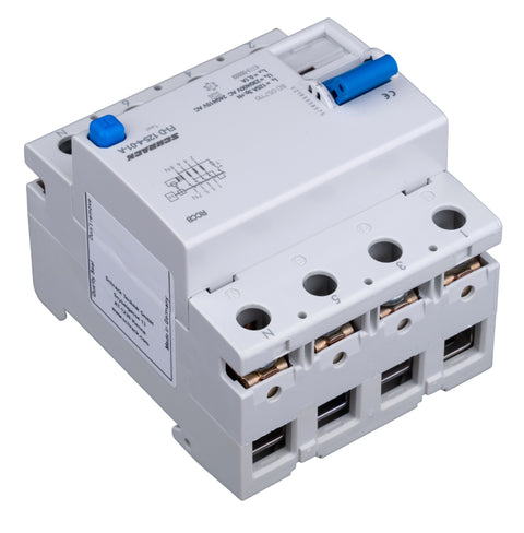 Întreruptor diferential 125A, 4-poli, 100mA, tip A (puls)