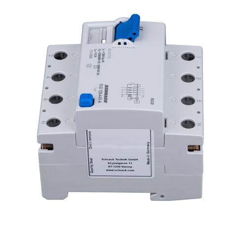 Întreruptor diferential 125A, 4-poli, 100mA, tip A (puls)