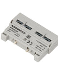 Contact auxiliar 1ND+1NÎ, montaj frontal pentru BE2