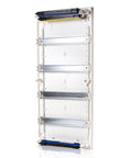Cofret modular aplicat, 4 rânduri, 48UH (module), fără uşă