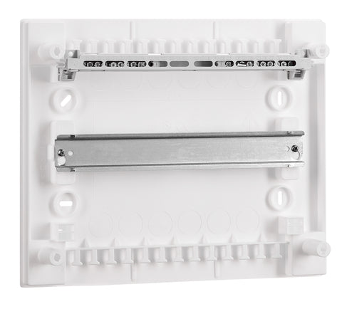 Wall-mounting distribution board, 1-row - 12MW, without door