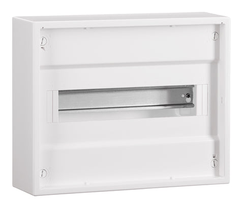 Wall-mounting distribution board, 1-row - 12MW, without door