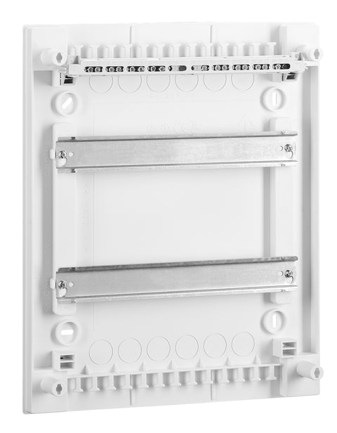 Wall-mounting distribution board, 2-row - 24MW, without door