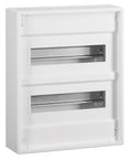 Wall-mounting distribution board, 2-row - 24MW, without door