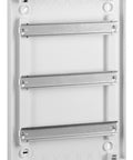 Wall-mounting distribution board, 3-row - 36MW, without door
